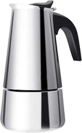 ZJchao Eagle Beak Design Moka Pot Portable Stainless Steel Coffee Maker Pot by ZJchao