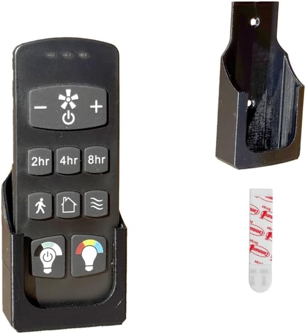 Fan Remote Holder Wall Mount Replacement by Kimalab