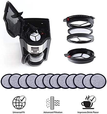 12-Pack Replacement Charcoal Water Filter Discs - Image 5