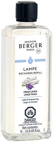 MAISON BERGER Lampe Berger Refill, 1 L, Fresh Linen | Catalytic Lamp Fragrance - Image 9