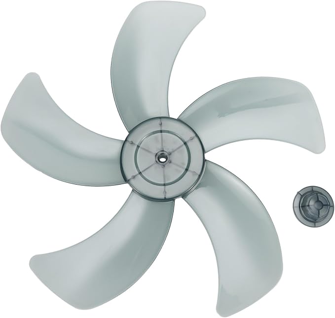 16 Inch Fan Blade Replacement, 375mm AS Plastic Low Noise High by Unknown