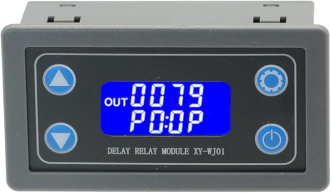 DC 6~30V 12V Timer Switch LED Digital Time Delay Relay Module Programmable by Unknown
