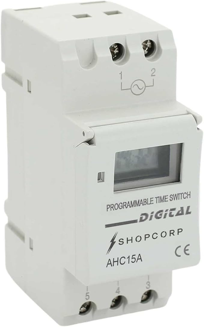 Programmable Timer Relay, HD Display, High Precision, Smart Chip, Power Failure - Image 2