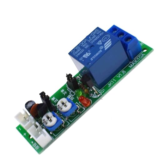 DC 5V 12V 24V Infinite Cycle Delay Timing Timer Relay ON OFF Switch Loop Module - Image 2
