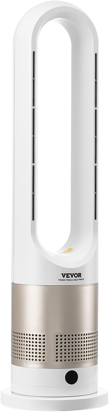 VEVOR Tower Fan Bladeless, 16 ft/s Velocity Quiet Floor Fan - Image 8