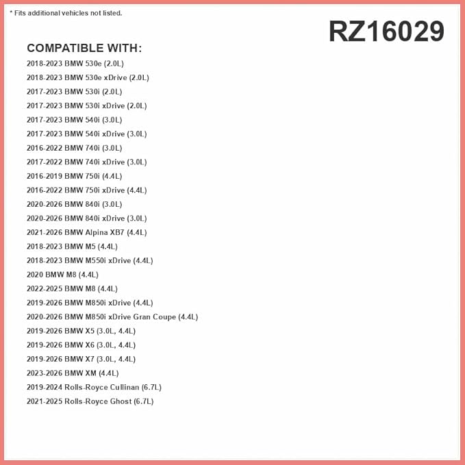 Febreze Odor Control Cabin Air Filter by PUREFLOW RZ16029 Fits 2019-2026 BMW X5 - Image 2