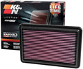K&N High-Flow Original Lifetime Engine Air Filter: Increase Power: Premium by KNEngineeringInc