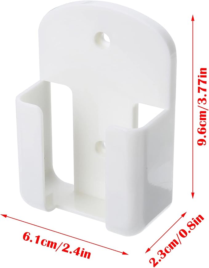2 Pack Remote Control Holder Rack Wall Mounted Air Condition TV Remote Storage - Image 3