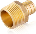 200-Pack EFIELD 3/4-inch Pex Crimp Fittings, 3/4 Inch x 3/4 Inch NPT Male NPT by EFIELDPEXTUBING