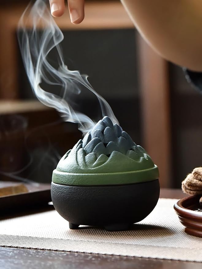 Incense Holder Incense Sticks Ceramic Incense Burner Indoor Incense Agarwood - Image 4