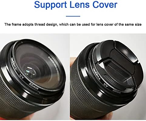 52mm Multi-Coated UV Protective Filter and 52mm Lens Cap Compatible - Image 6