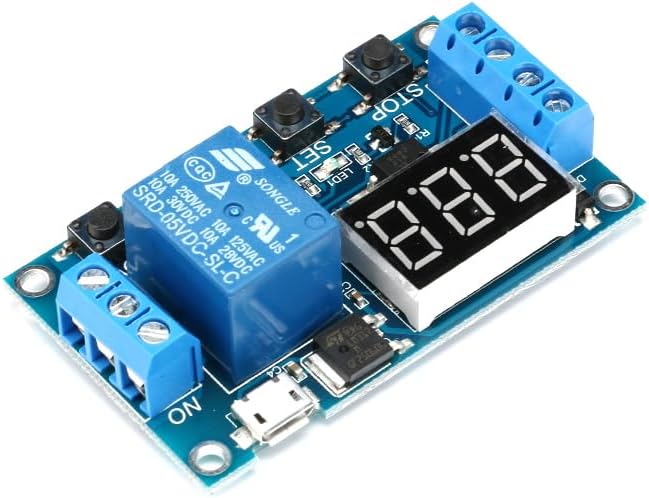 DC 6-30V Timer Delay Triggered Relay Module 1 Channel Way 5V Multifunction - Image 2
