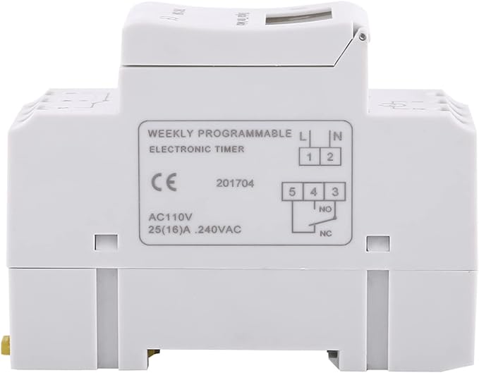15A Programmable Timer Relay 7 Day Heavy Duty Digital Timer Switch - Image 2