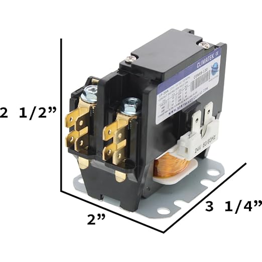 ClimaTek Single Pole / 1 Pole 30 Amp Condenser Contactor Replaces Lennox - Image 4