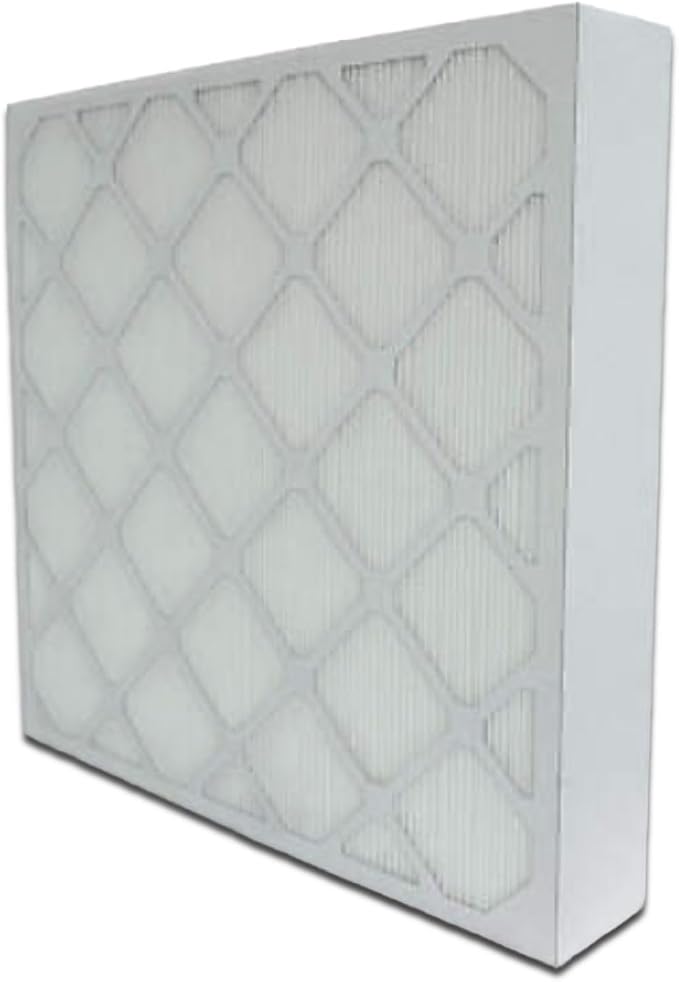 24x24x1 Mini-Pleat Synthetic Panel Air Filter – 1” Beverage Board Frame – MERV by AccuraFil
