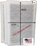 Fast-Shipped-Filters 3 Pack 20x20 Replacement Filter Pads Designed to Fit by Unknown