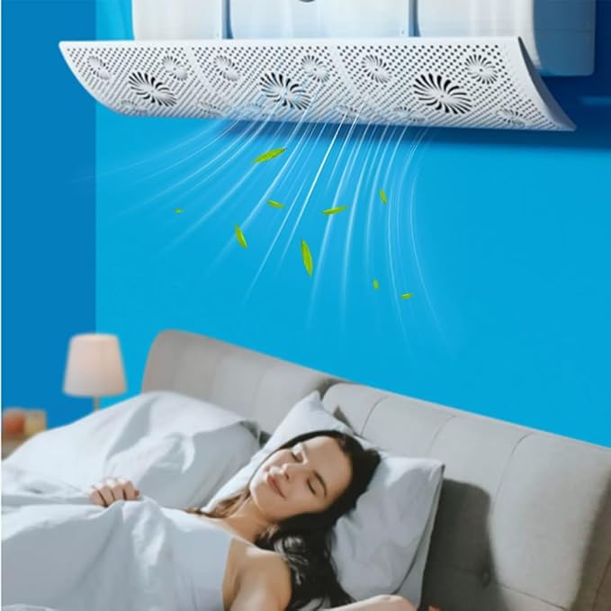Air Conditioner Deflector for Home, Anti Direct Blowing No Drilling | 180° - Image 2