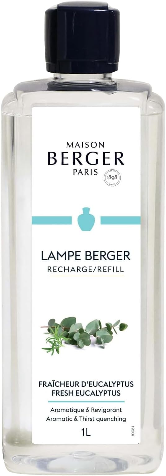 MAISON BERGER Lampe Berger Refill, 1 L, Fresh Eucalyptus | Catalytic Lamp - Image 9