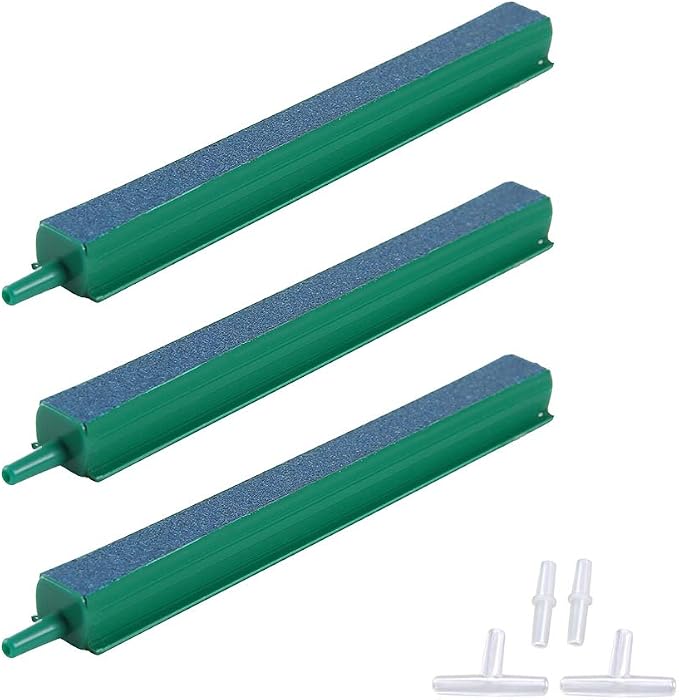 ALEGI Fish Tank Air Bubble 3-Piece Air Stone Bars by ALEGIAquarium