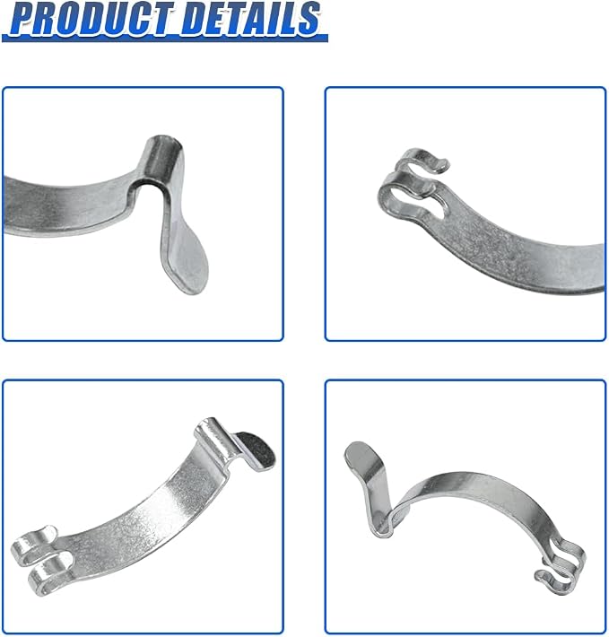 Car Air Filter Clips, High Strength Metal Air Filter Housing Box Lid Spring - Image 4