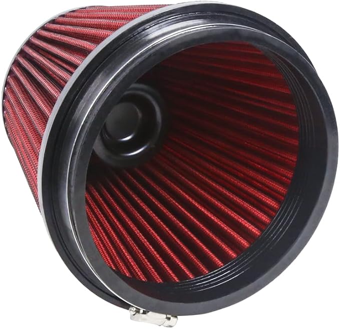 Universal 6" 152mm High-Flow Air Filter, Reusable Cone Cold Air Intake - Image 6