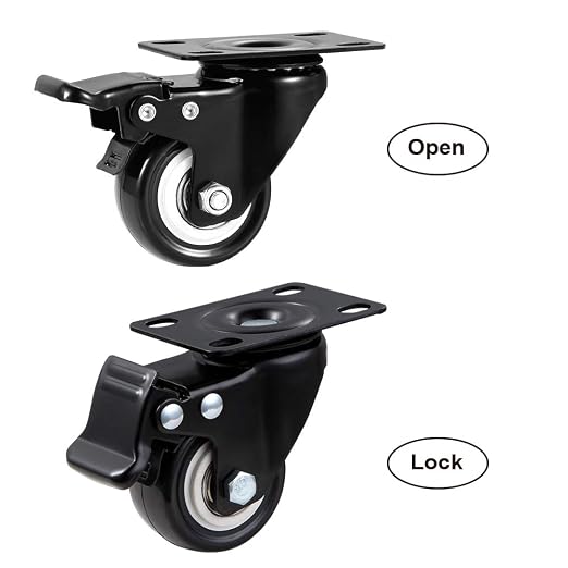 2" Caster Wheels Set of 64, Heavy Duty - Image 3