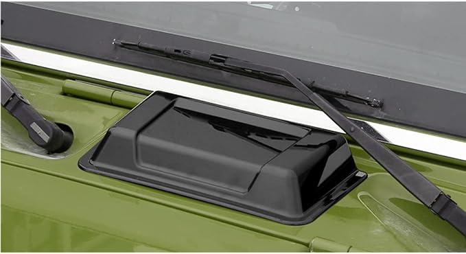Jeep Wrangler TJ 1997-2004 Hood Air Intake Vent Scoop Rain Cap Shield Cover - Image 5