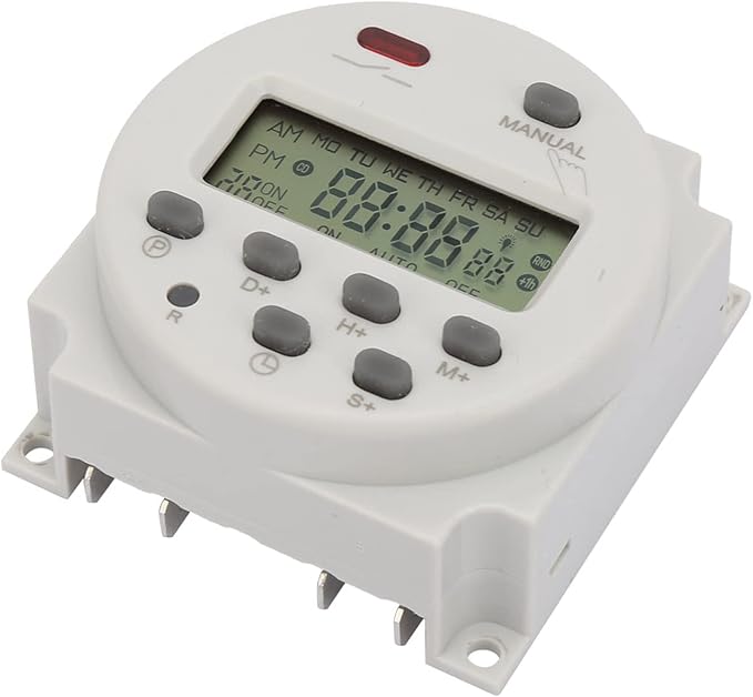 Mini Programmable Timer Switch, 1 Second to 168 Hours, Electronic Automatic by Dpofirs