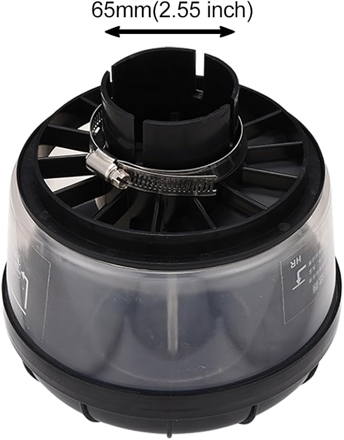 Air Pre-Cleaner Assembly Replacement 65mm inner diameter Intake - Image 2