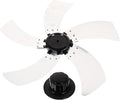 Ciieeo 16.9 Inch Electric Fan Blades Replacement 5 Leaves Metal Fan Blade by Ciieeo