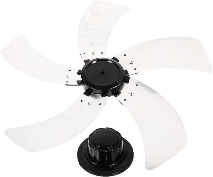 Ciieeo 16.9 Inch Electric Fan Blades Replacement 5 Leaves Metal Fan Blade by Ciieeo