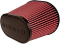 Airaid 720-243 Universal Clamp-On Air Filter: Oval Tapered; 6 Inch Flange ID; 8 by Airaid