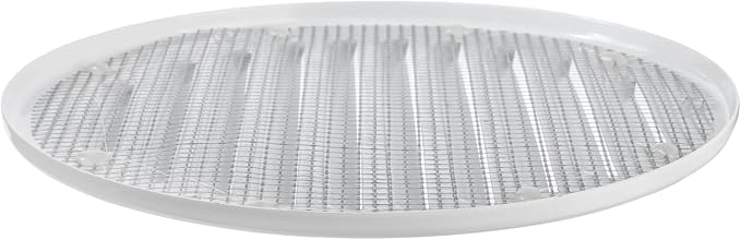 White Metal 5'' Inch Round Ventilation Grille - Image 6