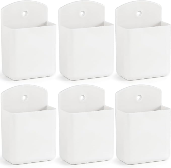 6 Pcs Remote Control Holder Wall Mount, TV Remote Controller Holder by VACONICO