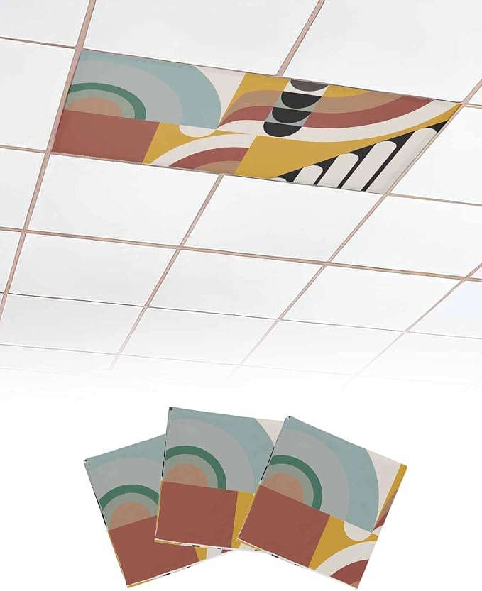 3 Pack Medieval Fluorescent Light Covers by Unknown