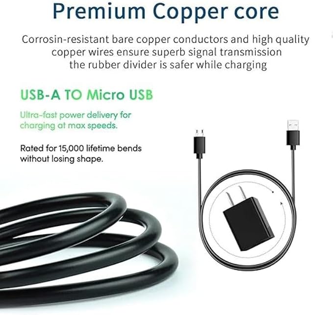 5V Adapter + Mirco USB for LABCHARGE Ionic1611k Ionic Air Purifier DC 5.0V - Image 4