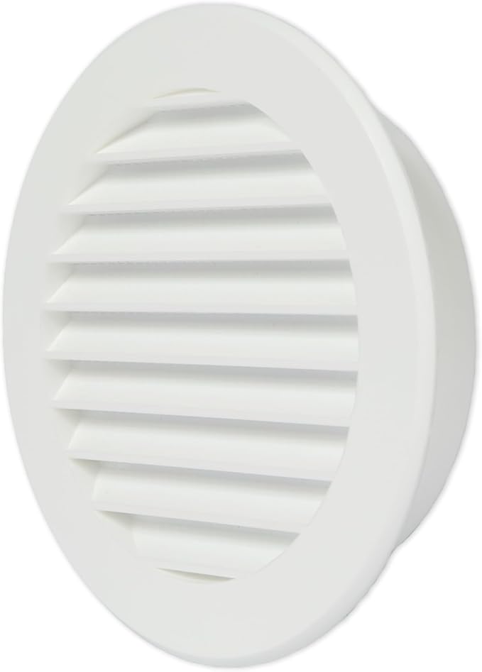 Vent Systems 4'' Inch White Soffit Vent Cover by VentSystems