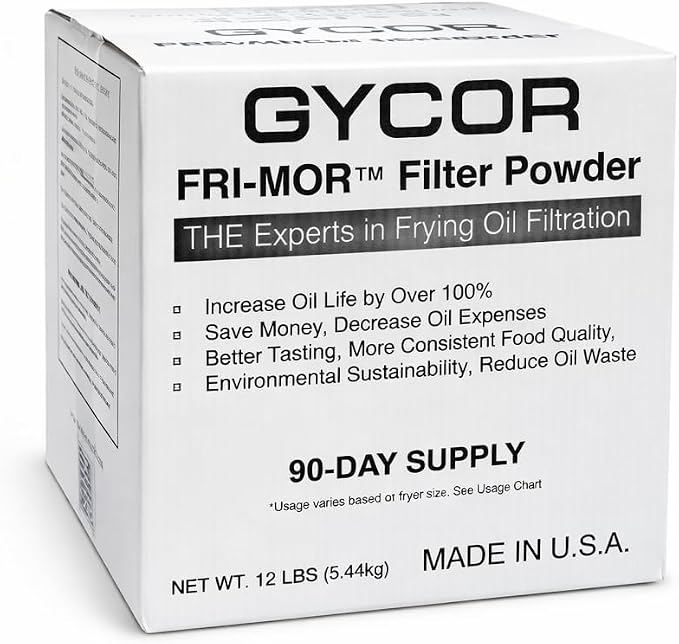 FRI-MOR™ Commercial Deep Fryer Oil Filter Powder – Oil Saver & Extender - Image 2