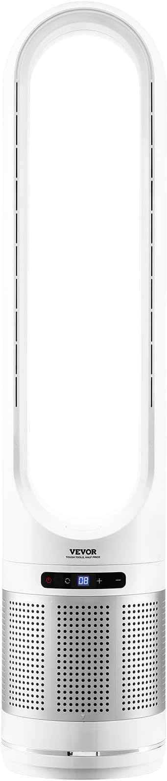 VEVOR Tower Fan Bladeless, 15.4ft/s Velocity Floor Fan - Image 12