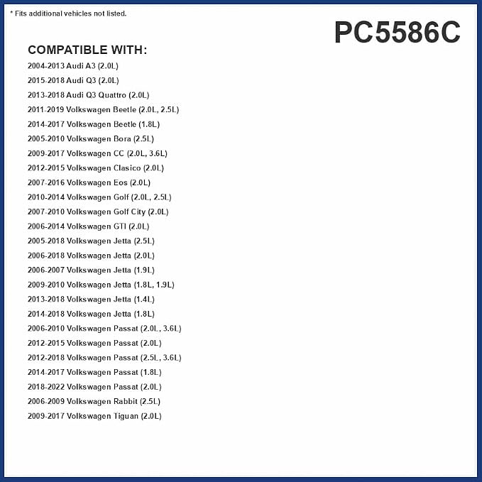 PG PC5586C Activated Charcoal Cabin Air Filter | Fits 2006-2018 Volkswagen - Image 2
