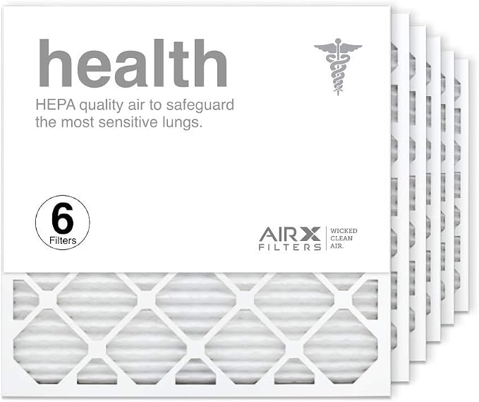AIRX WICKED CLEAN AIR. 24x24x1 Air Filter MERV 13 Pleated HVAC AC Furnace Air by AIRXFILTERSWICKEDCLEANAIR