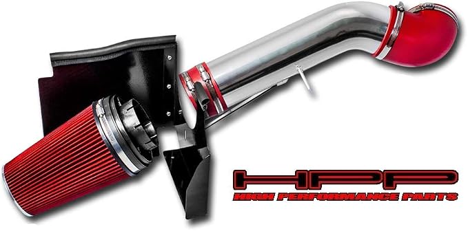 Heat Shield Air Intake Kit & Red Filter Combo Compatible by Unknown