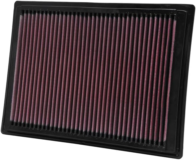 K&N High-Flow Original Lifetime Engine Air Filter: Increase Power & Towing - Image 4