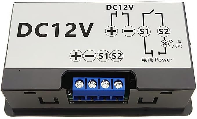 2Pcs Timer Delay Relay Programmable Cycle Timer Switch ON-Off Control LED - Image 3