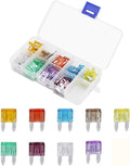 AHL 90PCS Mini Automotive Fuse Kit, Car Fuses Assortment Kit, Mini Blade Fuses by AHL