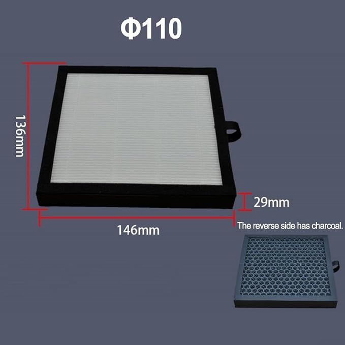High-Efficiency HEPA Duct Air Filter Net Compatible - Image 4