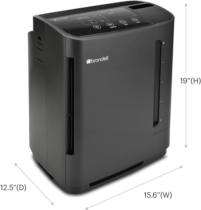 Brondell Air Purifier O2+ Revive Air Purification System | Allergy Relief and - Image 9