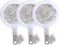 Kitchen Ultra-Fine Nylon Mesh Strainer Plastic Sieve Fine Mesh Filter Spoon by SashaSquare