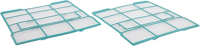 Air Conditioner Filter Screen Accessories Set 2 Pieces Plastic Dust Mesh - Image 7