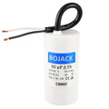 BOJACK Run Capacitor 60 uF MFD 250V AC 60 MFD CBB60 2 Wire 50/60Hz Cylinder by BOJACK